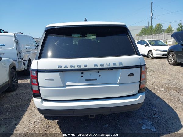 2017 LAND ROVER RANGE ROVER SUPERCHARGED