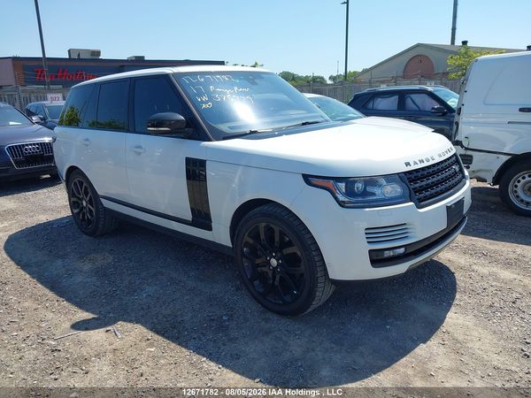 2017 LAND ROVER RANGE ROVER SUPERCHARGED