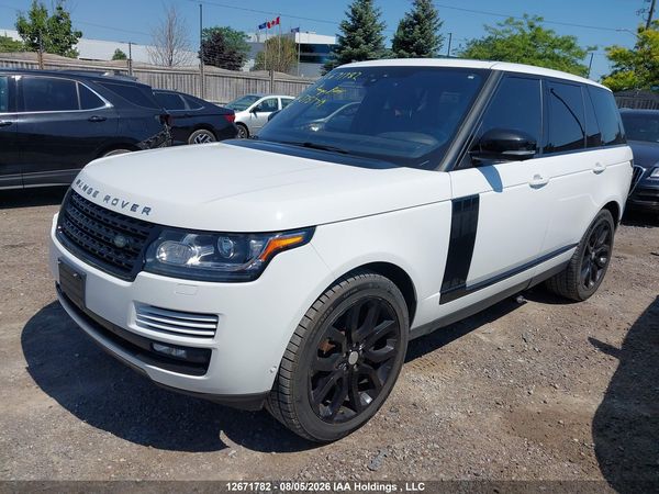 2017 LAND ROVER RANGE ROVER SUPERCHARGED
