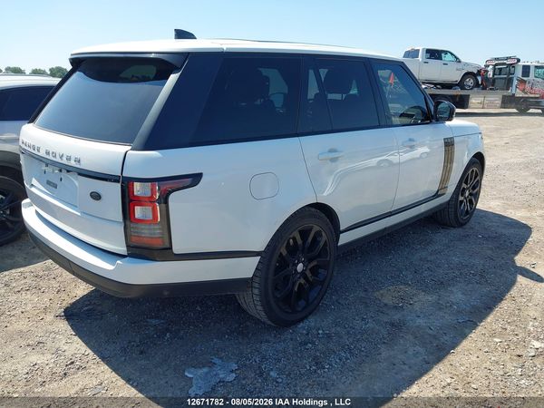 2017 LAND ROVER RANGE ROVER SUPERCHARGED