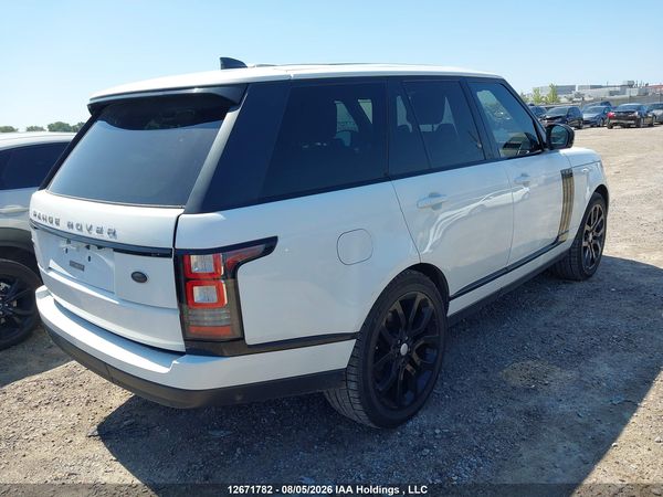 2017 LAND ROVER RANGE ROVER SUPERCHARGED