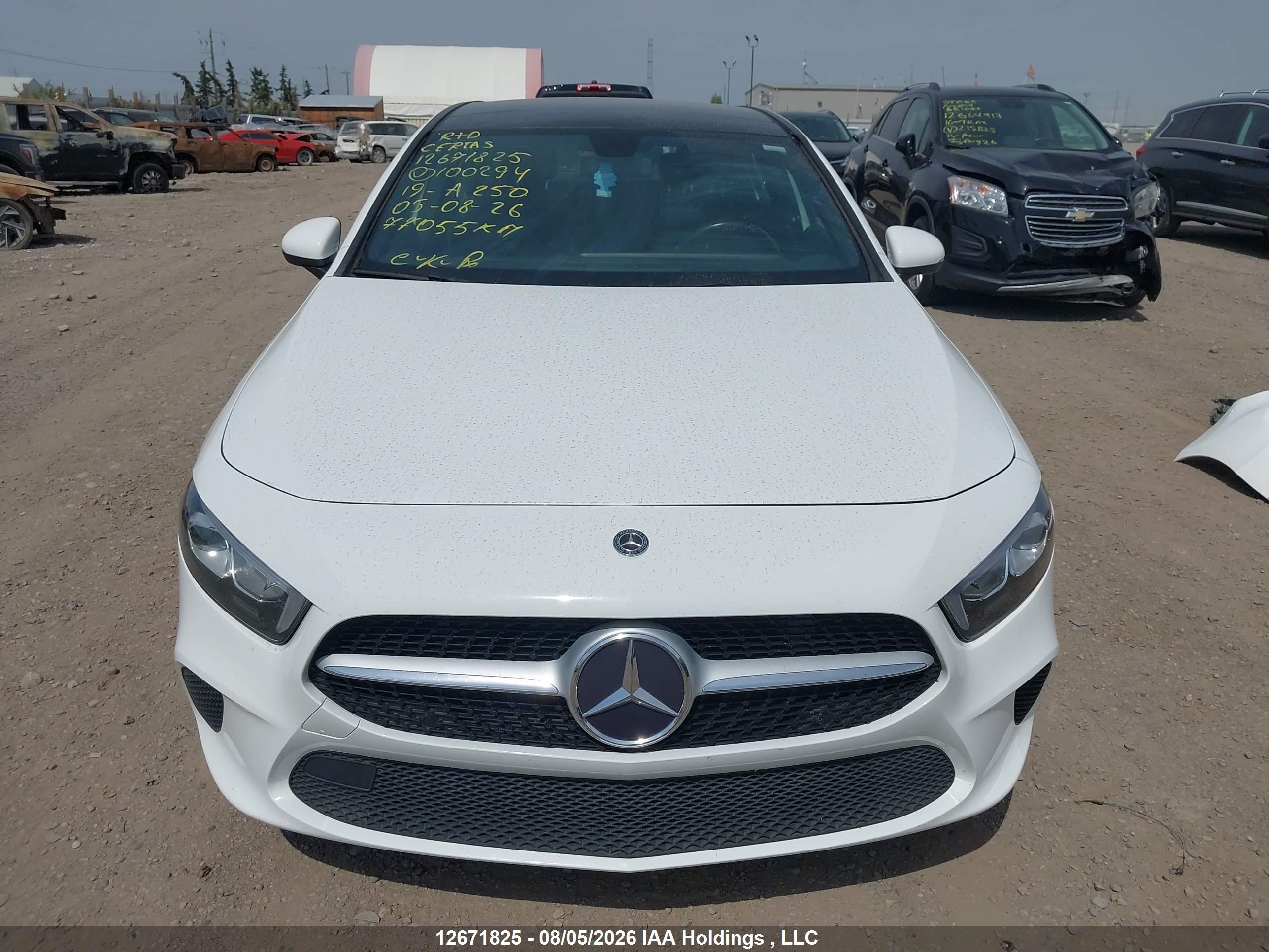 2019 MERCEDES-BENZ A 250 4MATIC