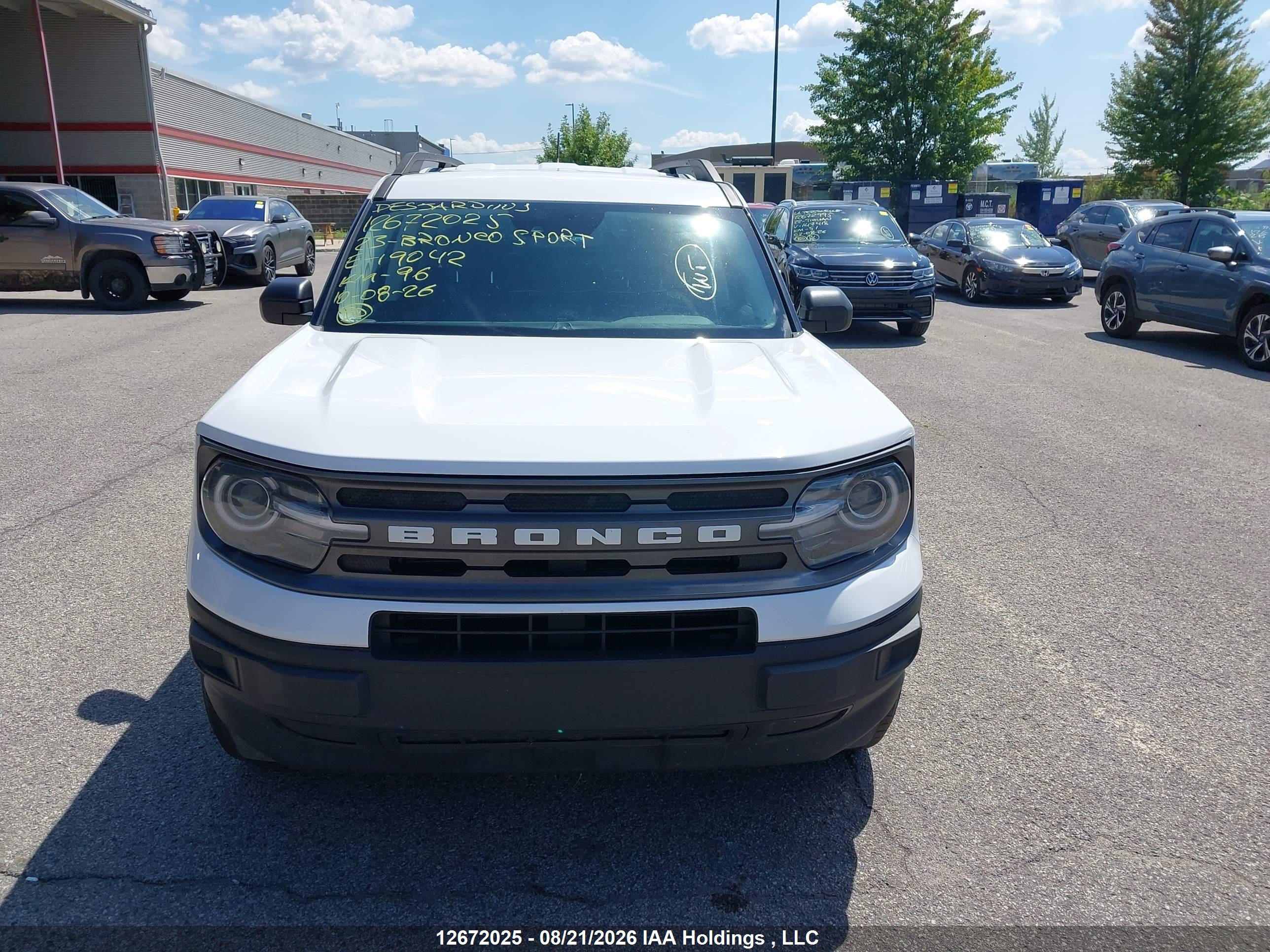 2023 FORD BRONCO SPORT BIG BEND