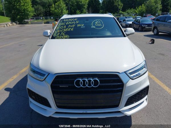2018 AUDI Q3 2.0T TECHNIK