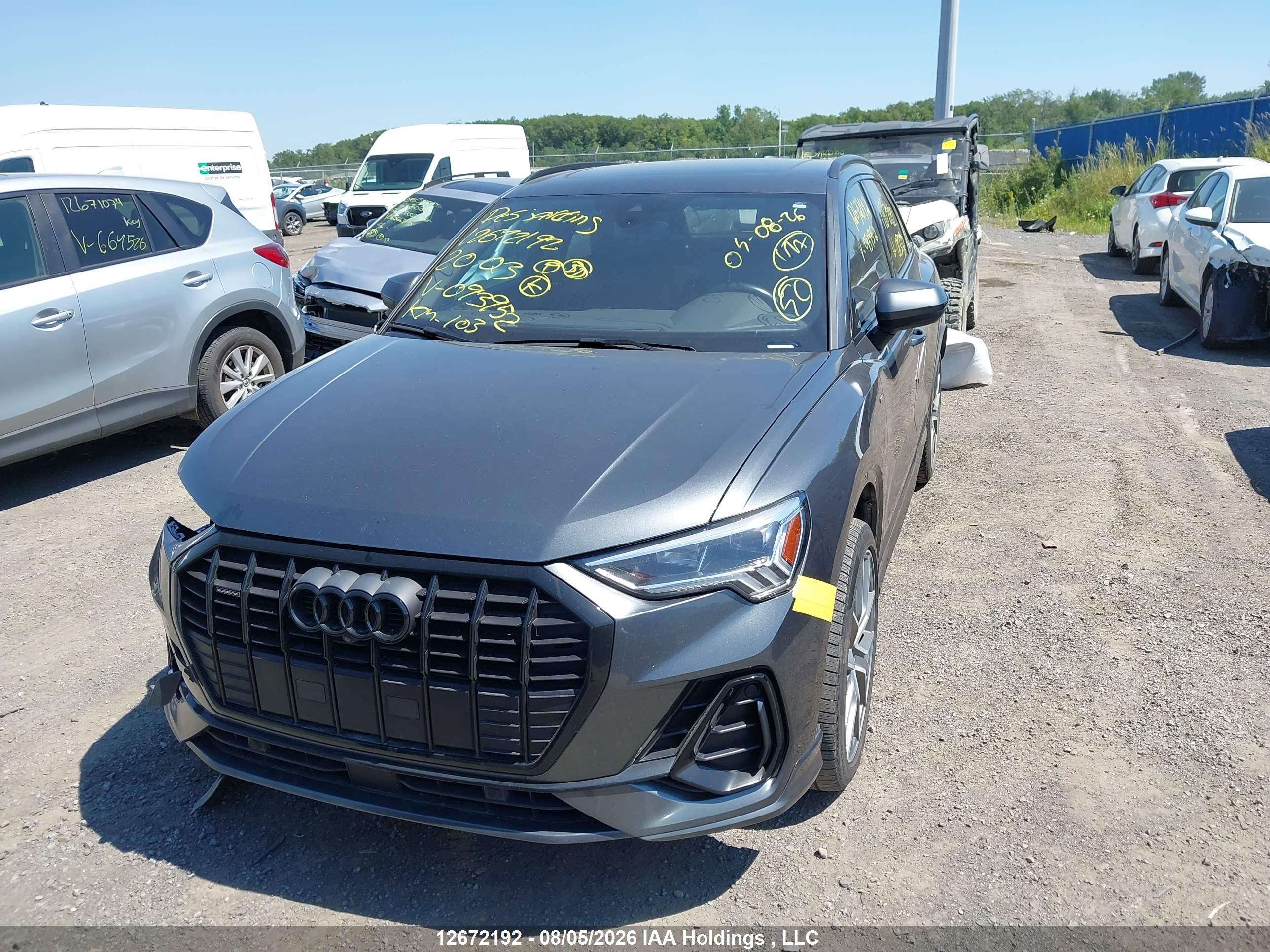 2020 AUDI Q3 PRESTIGE S-LINE