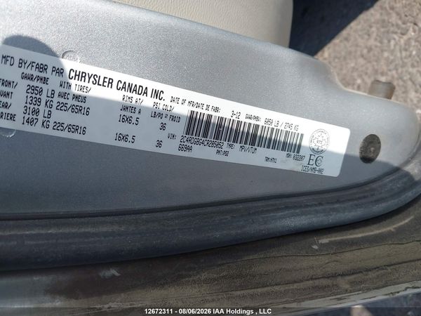 2012 DODGE GRAND CARAVAN SE/SXT