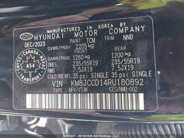 2024 HYUNDAI TUCSON SEL Convenience