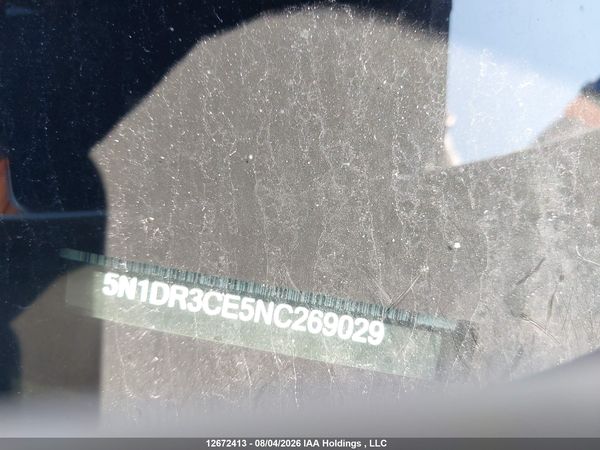 2022 NISSAN PATHFINDER sl — I19