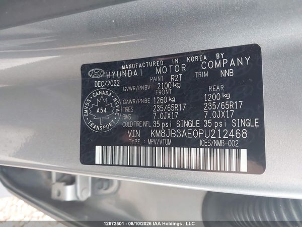 2023 HYUNDAI TUCSON PREFERRED FWD