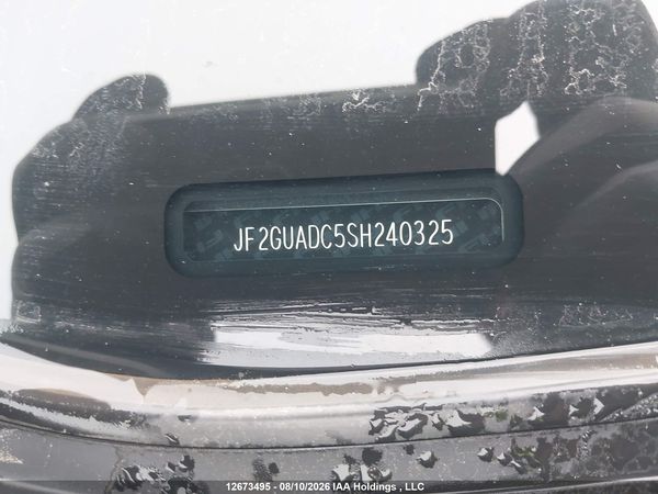 2025 SUBARU CROSSTREK TOURING — I19