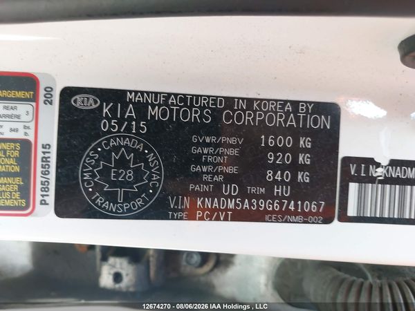 2016 KIA RIO