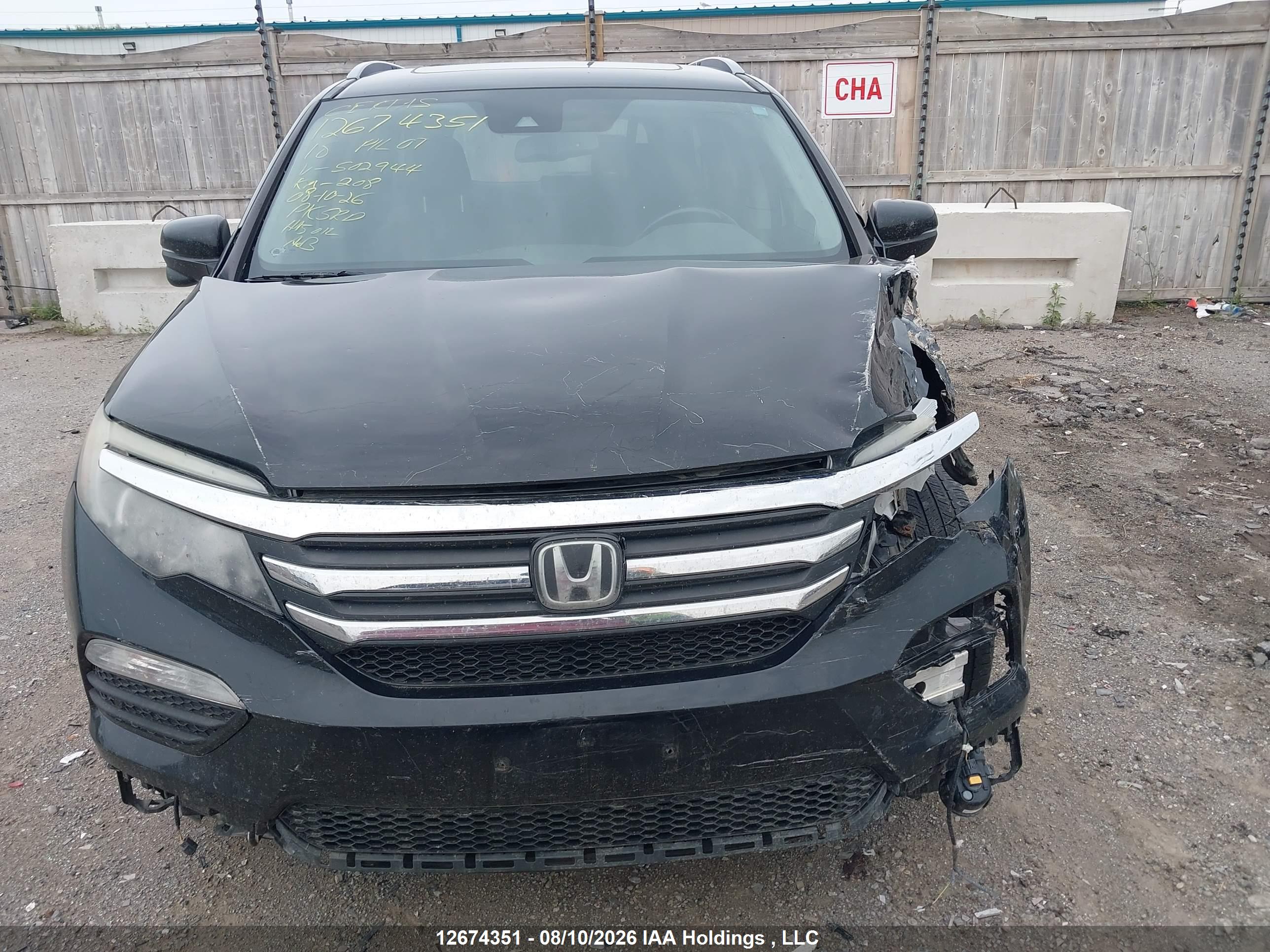 2018 HONDA PILOT EX-L RES