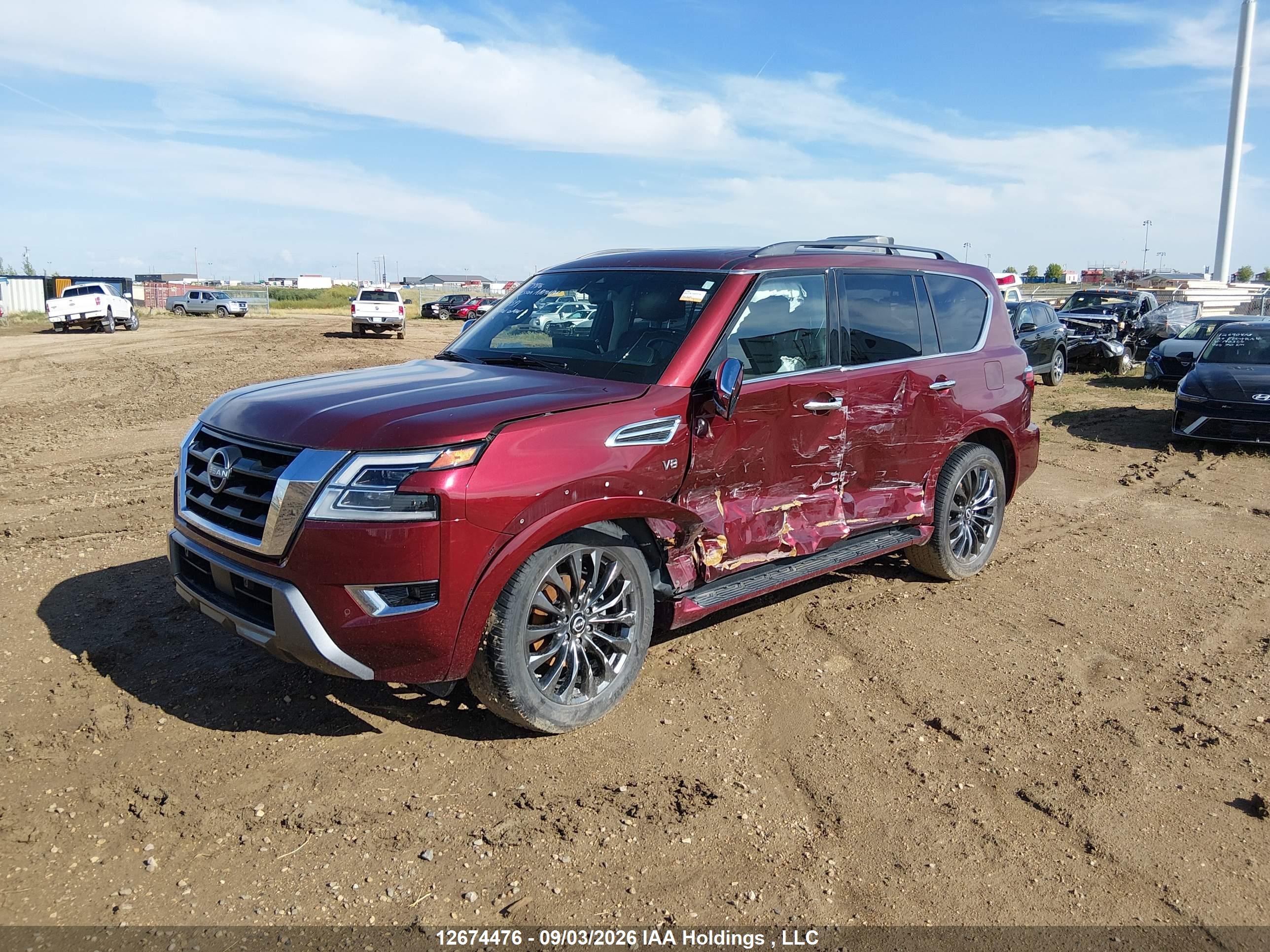 2021 NISSAN ARMADA PLATINUM — I2