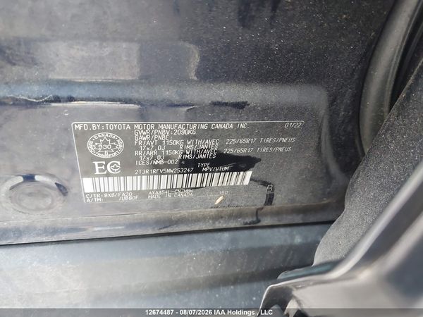 2022 TOYOTA RAV4