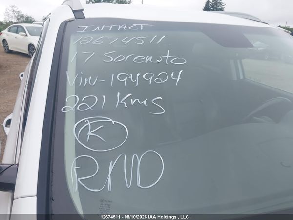 2017 KIA SORENTO 2.0L EX/2.0L LX TURBO
