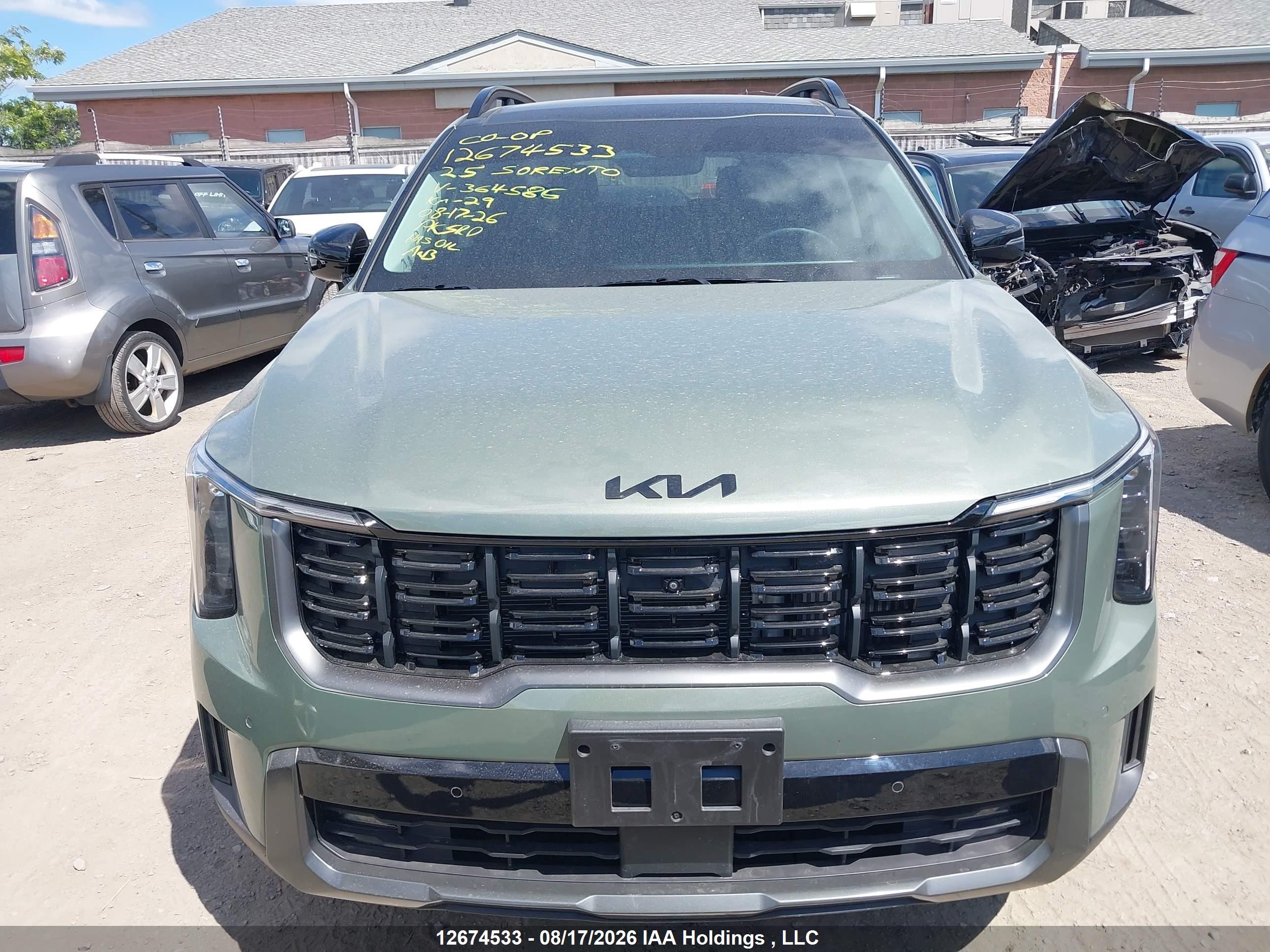 2025 KIA SORENTO