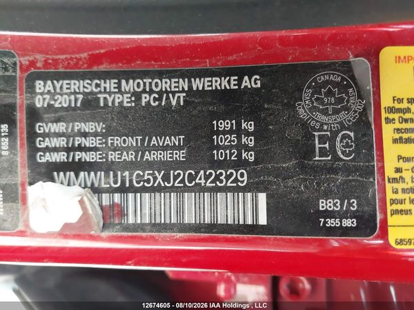 2018 MINI COOPER CLUBMAN ALL4