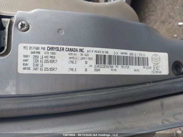 2014 DODGE GRAND CARAVAN CREW