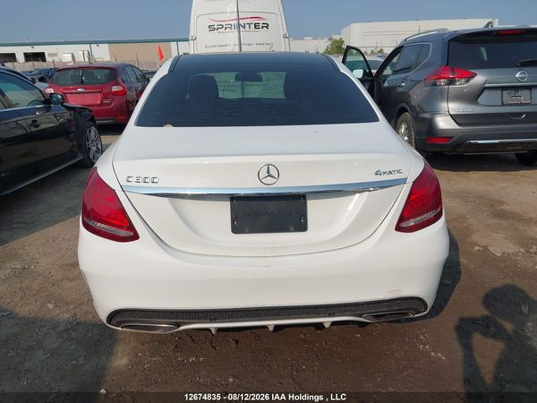2015 MERCEDES-BENZ C 300 4MATIC