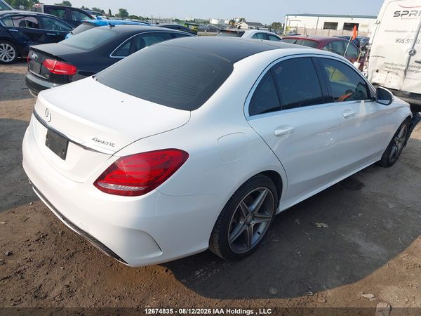 2015 MERCEDES-BENZ C 300 4MATIC