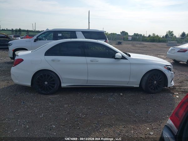 2015 MERCEDES-BENZ C-CLASS C400 4-MATIC
