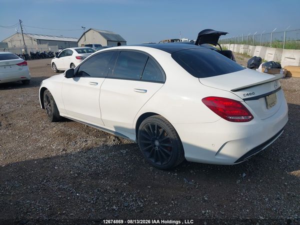 2015 MERCEDES-BENZ C-CLASS C400 4-MATIC