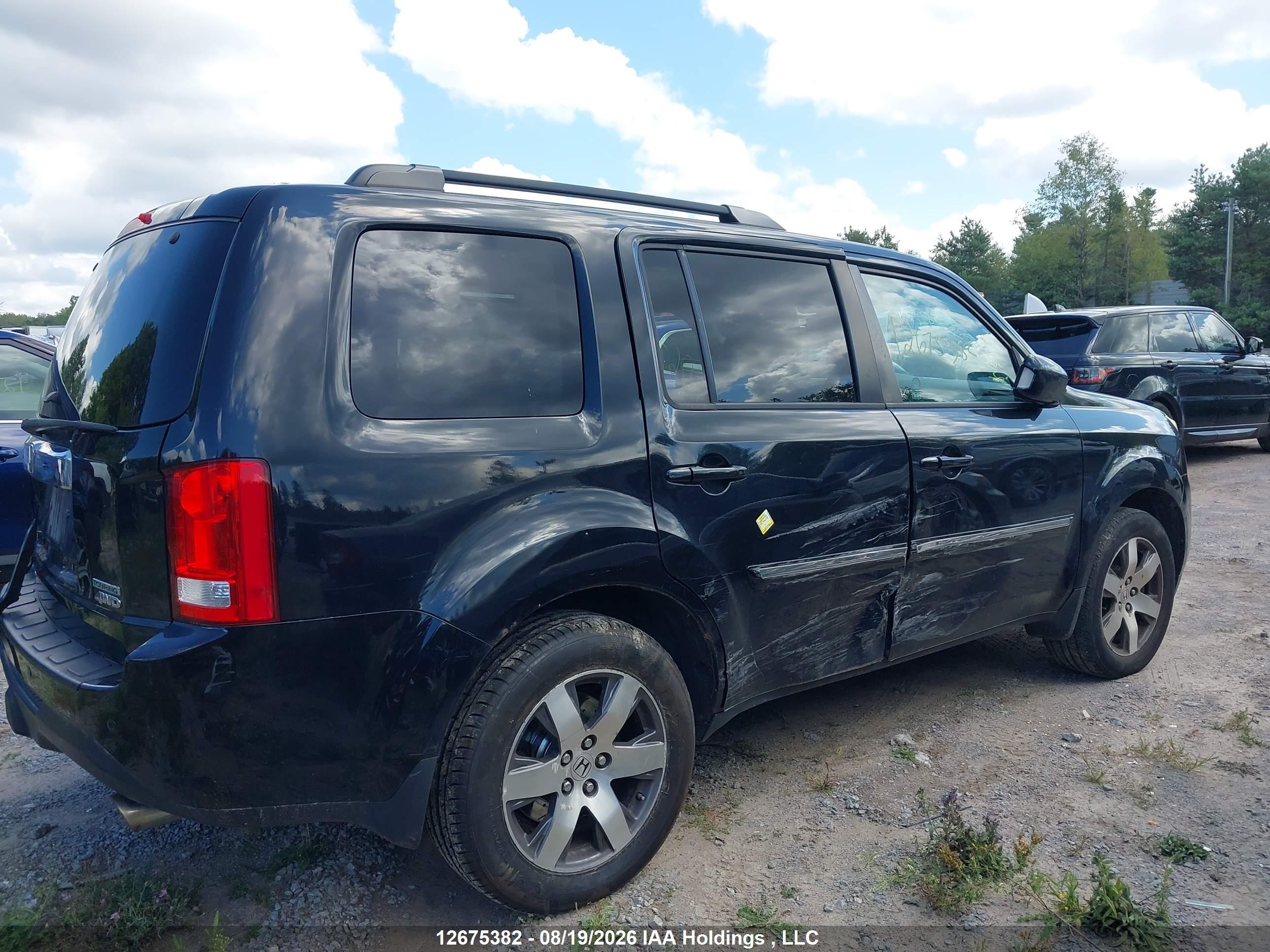 2012 HONDA PILOT TOURING