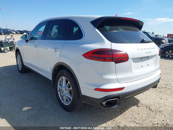 2017 PORSCHE CAYENNE PLATINUM EDITION