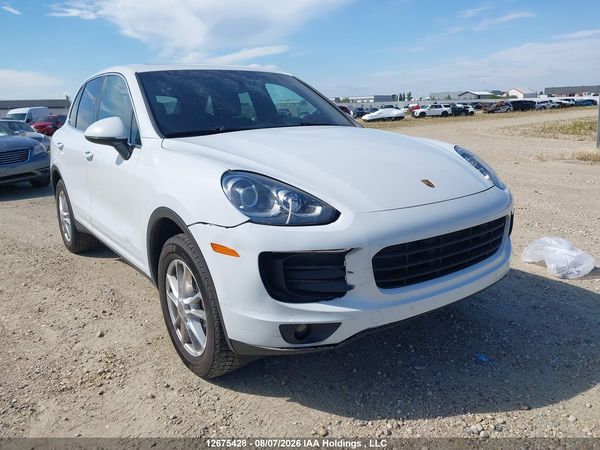 2017 PORSCHE CAYENNE PLATINUM EDITION