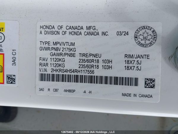 2024 HONDA CR-V SPORT