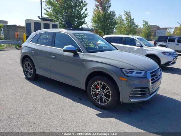 2018 AUDI SQ5 3.0T PROGRESSIV