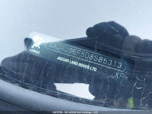 2013 JAGUAR XF 3.0L