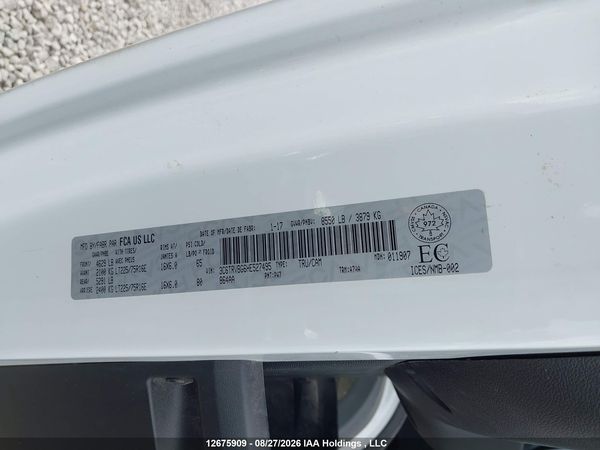 2017 RAM PROMASTER 1500 1500 HIGH