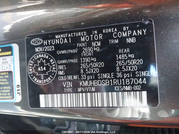 2024 GENESIS GV80 ADVANCED/PRESTIGE