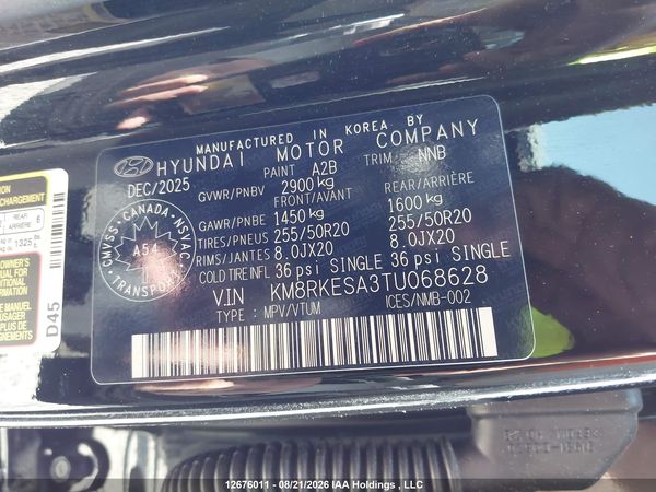 2026 HYUNDAI PALISADE Limited