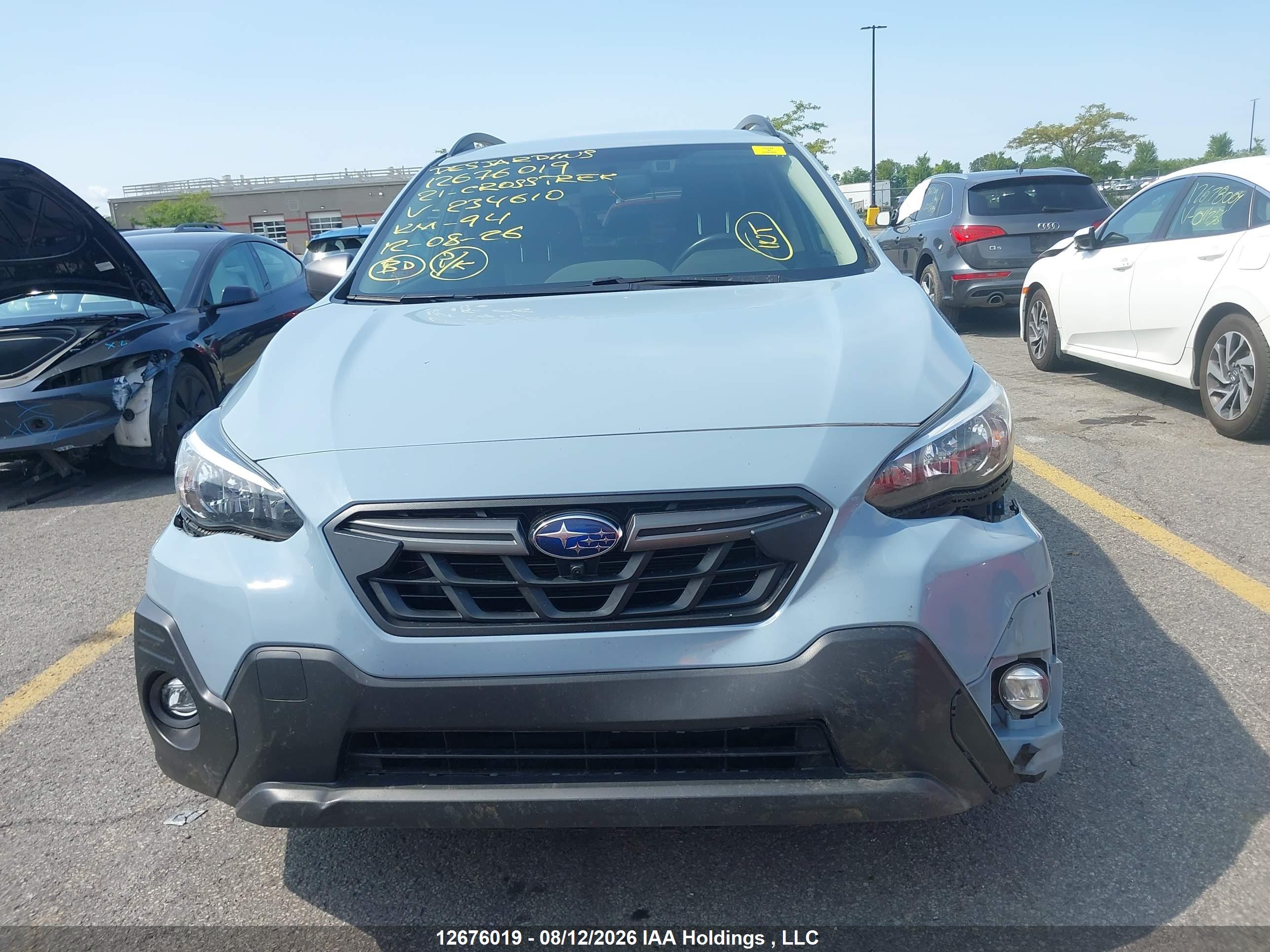 2021 SUBARU CROSSTREK SPORT