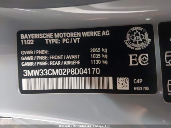 2023 BMW 230XI xDrive — I9