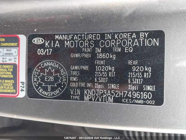 2017 KIA SOUL Plus