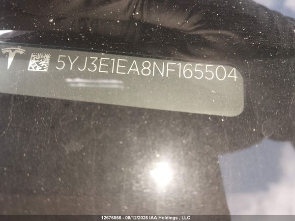 2022 TESLA MODEL 3 RWD/STANDARD RANGE
