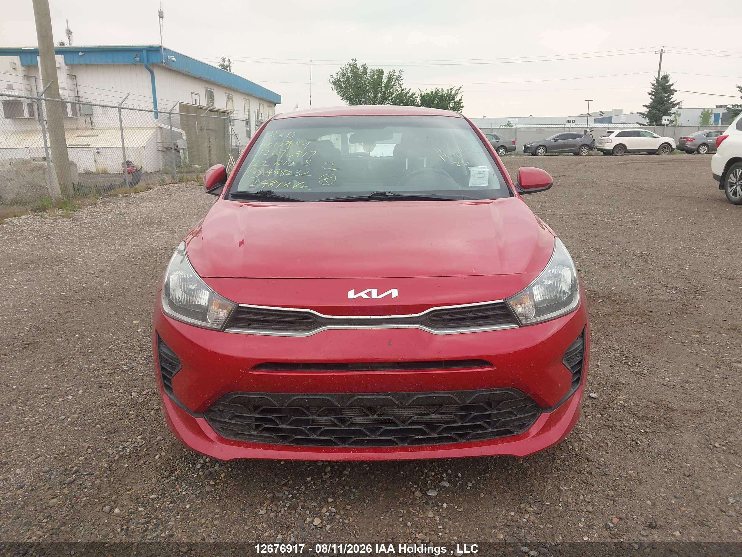 2022 KIA RIO S