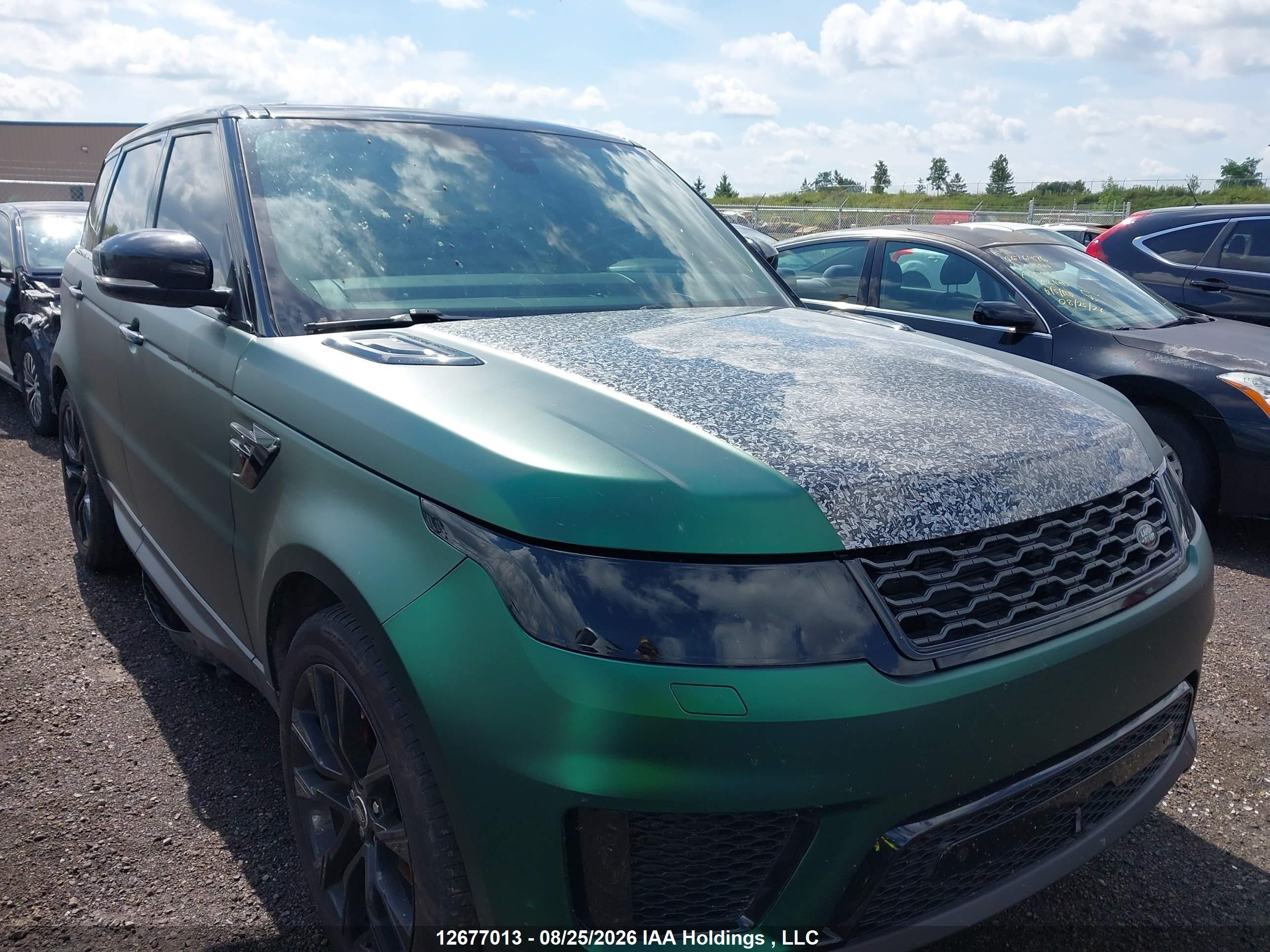 2022 LAND ROVER RANGE ROVER SPORT SE