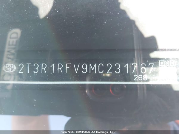 2021 TOYOTA RAV4 XLE HV