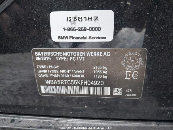 2019 BMW 330XI xDrive