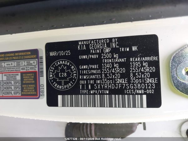 2025 KIA SORENTO EX/X-LINE EX