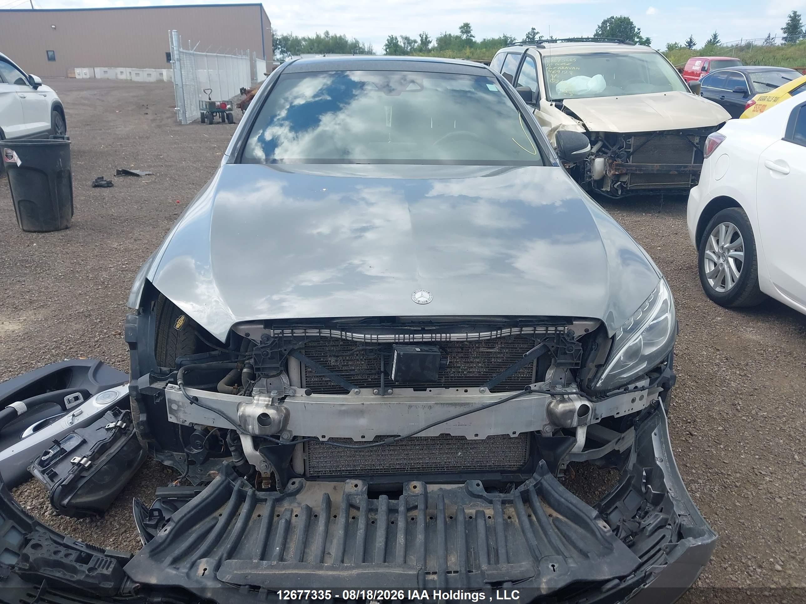2015 MERCEDES-BENZ C-CLASS C400 4-MATIC