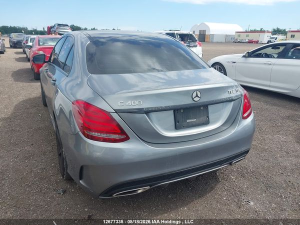 2015 MERCEDES-BENZ C-CLASS C400 4-MATIC