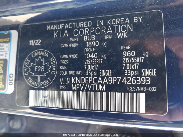 2023 KIA SELTOS LX