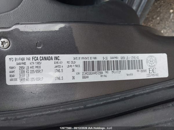 2017 DODGE GRAND CARAVAN SE, SXT, Express