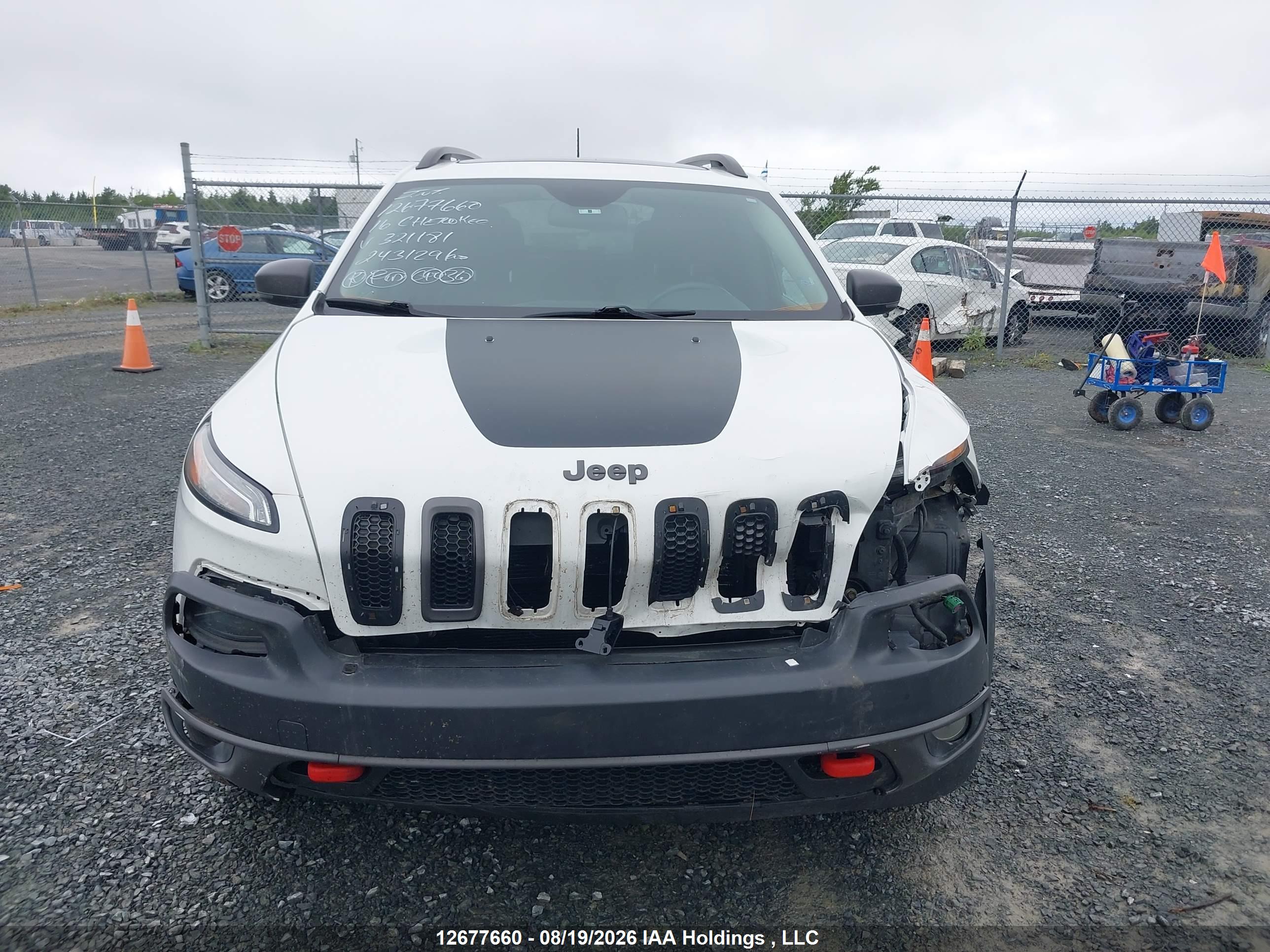 2016 JEEP CHEROKEE TRAILHAWK