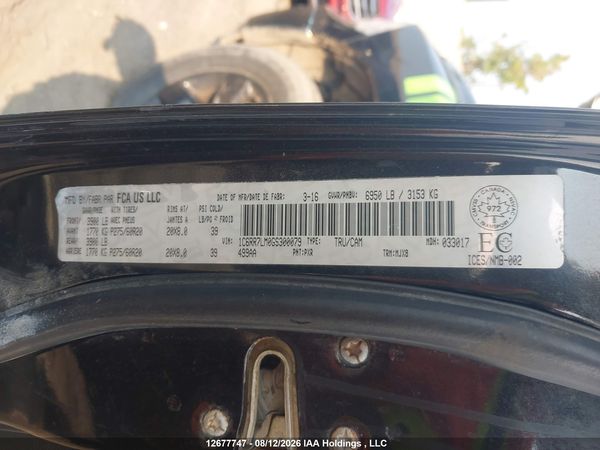 2016 RAM 1500 SLT